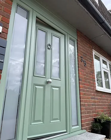 A new colour for a front door